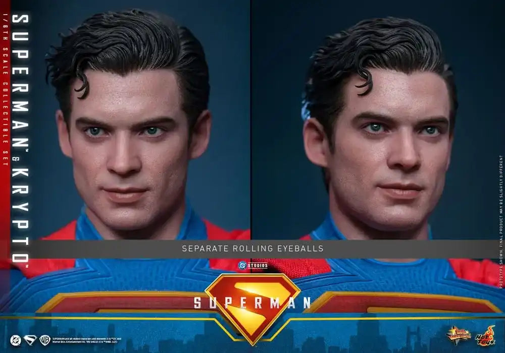 Superman (2025) Movie Masterpiece Actionfigur 1/6 Superman & Krypto 33 cm - Smalltinytoystore
