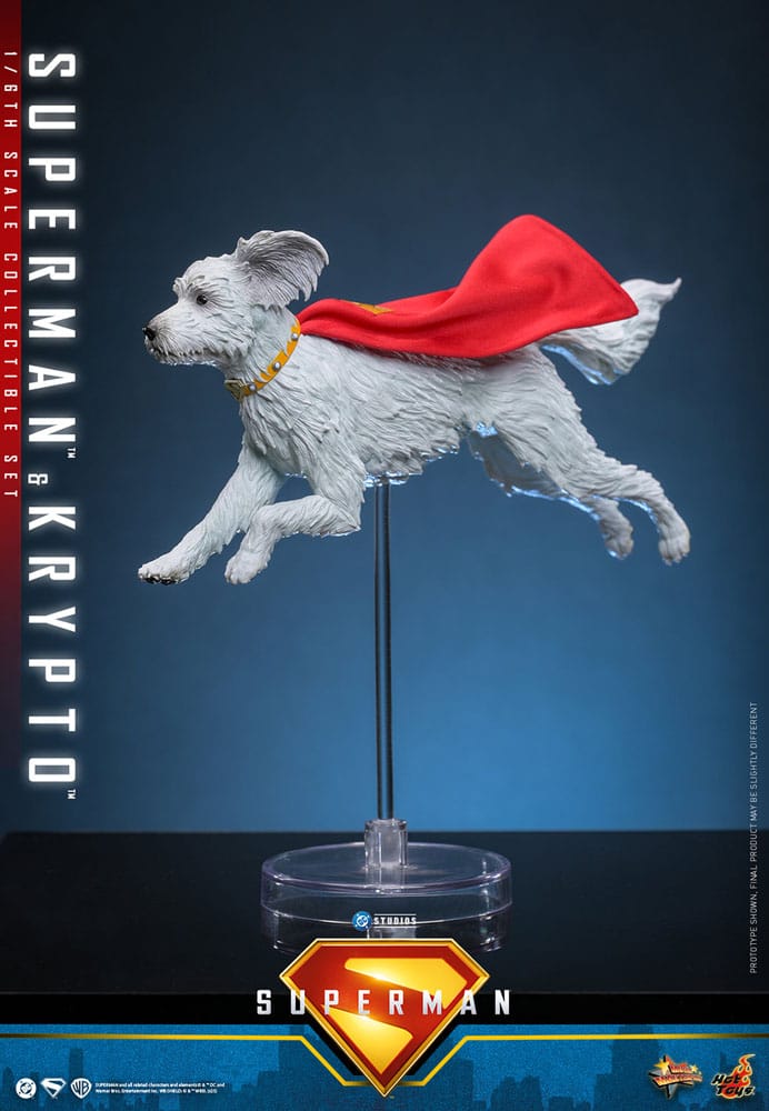 Superman (2025) Movie Masterpiece Actionfigur 1/6 Superman & Krypto 33 cm - Smalltinytoystore