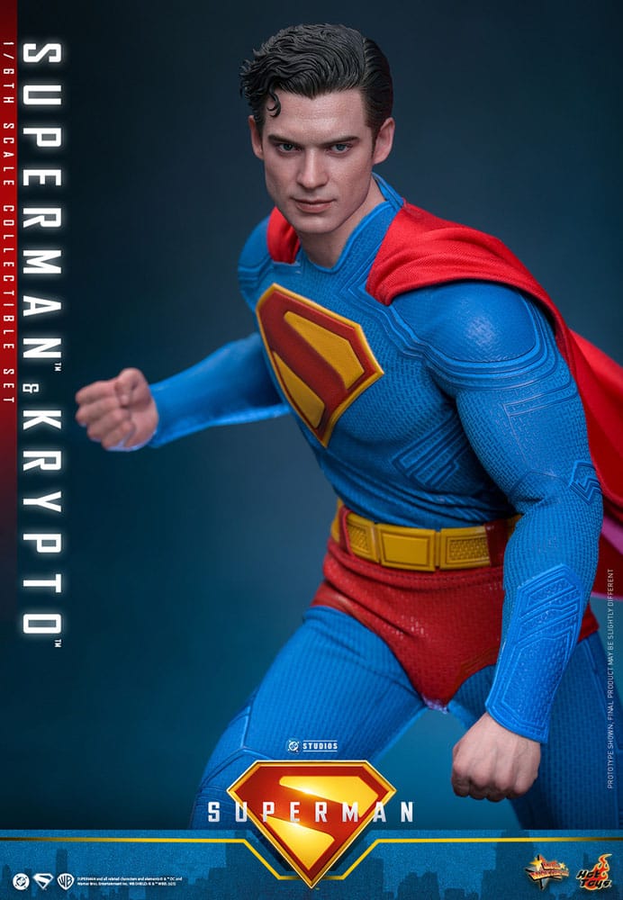 Superman (2025) Movie Masterpiece Actionfigur 1/6 Superman & Krypto 33 cm - Smalltinytoystore