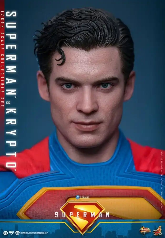 Superman (2025) Movie Masterpiece Actionfigur 1/6 Superman & Krypto 33 cm - Smalltinytoystore