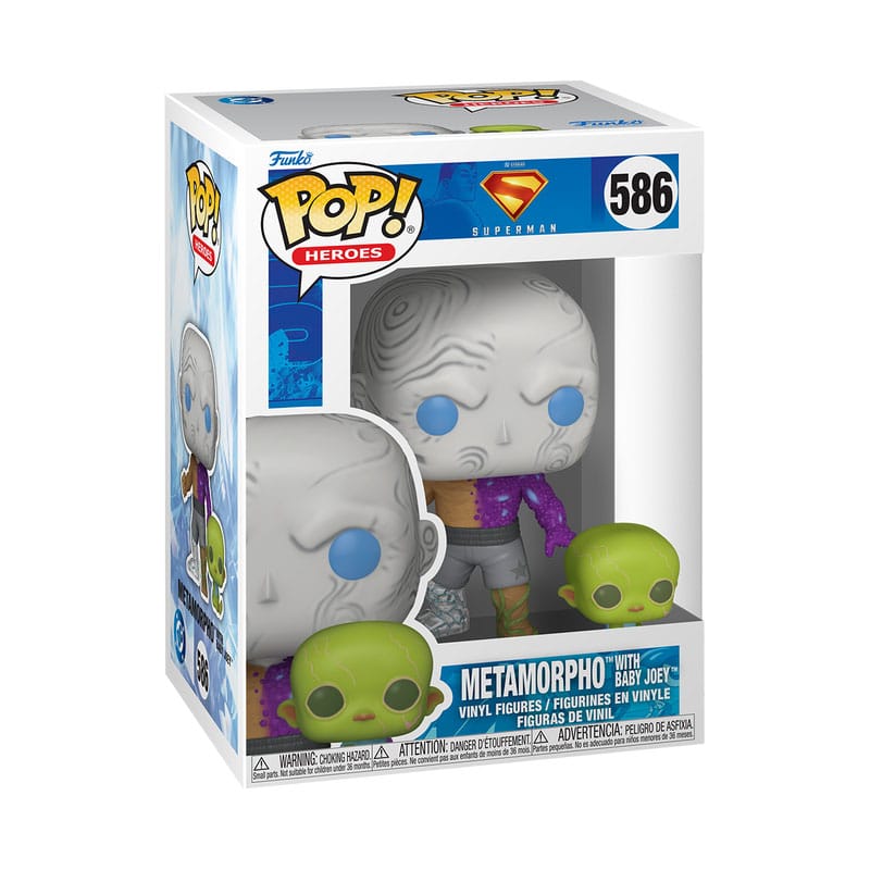 Superman (2025) POP&Buddy! Movies Vinyl Figuren Metamorpho with Baby Joey 9 cm - Smalltinytoystore