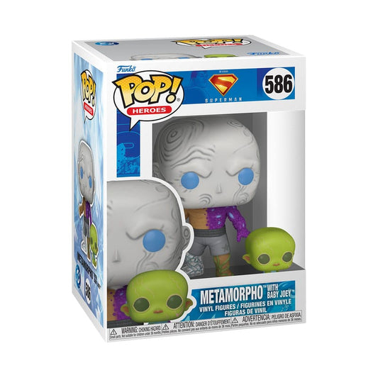 Superman (2025) POP&Buddy! Movies Vinyl Figuren Metamorpho with Baby Joey 9 cm - Smalltinytoystore