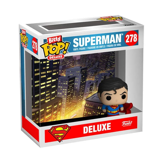 Superman Bitty POP! Deluxe Vinyl Figuren Superman(Gargoyle) Display (12) 2,5 cm - Smalltinytoystore