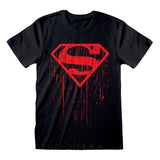 Superman T-Shirt Dripping Symbol Größe S - Smalltinytoystore
