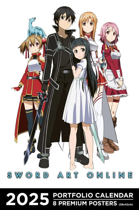 Sword Art Online Portfolio Kalender 2025 *Englische Version* - Smalltinytoystore