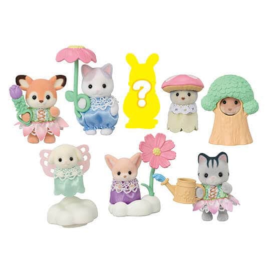 Sylvanian Families: Blumen Babyfreunde Überraschungstüte Figur 5 cm - Smalltinytoystore