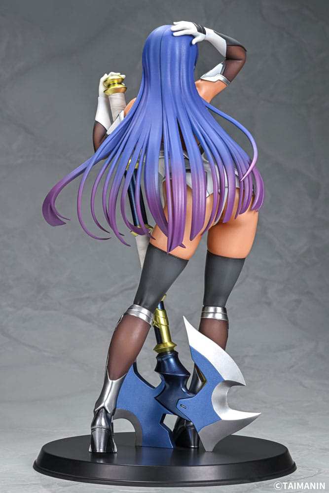 Taimanin RPGX PVC Statue 1/6 Pale Mauve Murasaki Yatsu Tanned Ver. 28 cm - Smalltinytoystore