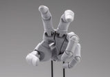Takahiro Kagami PVC Artist Support Item Hand 1/1 Model Men /L Gray 22 cm - Smalltinytoystore