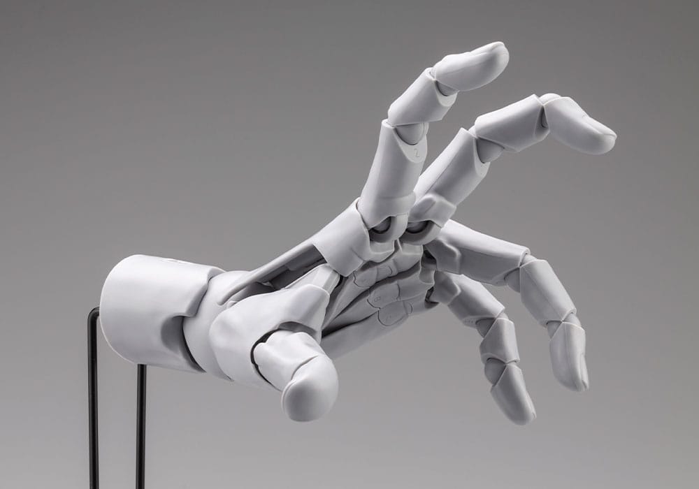 Takahiro Kagami PVC Artist Support Item Hand 1/1 Model Men /L Gray 22 cm - Smalltinytoystore