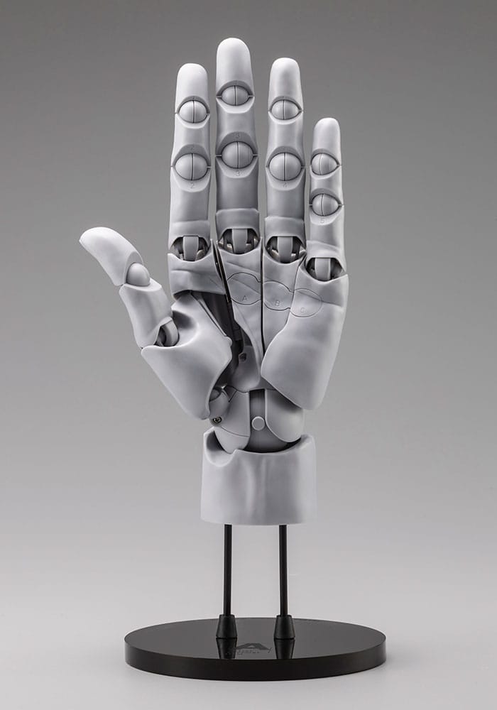 Takahiro Kagami PVC Artist Support Item Hand 1/1 Model Men /L Gray 22 cm - Smalltinytoystore