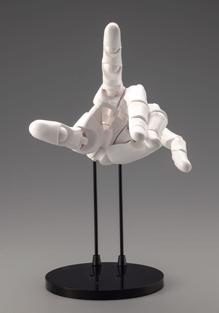 Takahiro Kagami PVC Artist Support Item Hand 1/1 Model Men /L White 22 cm - Smalltinytoystore
