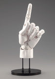 Takahiro Kagami PVC Artist Support Item Hand 1/1 Model Men /L White 22 cm - Smalltinytoystore