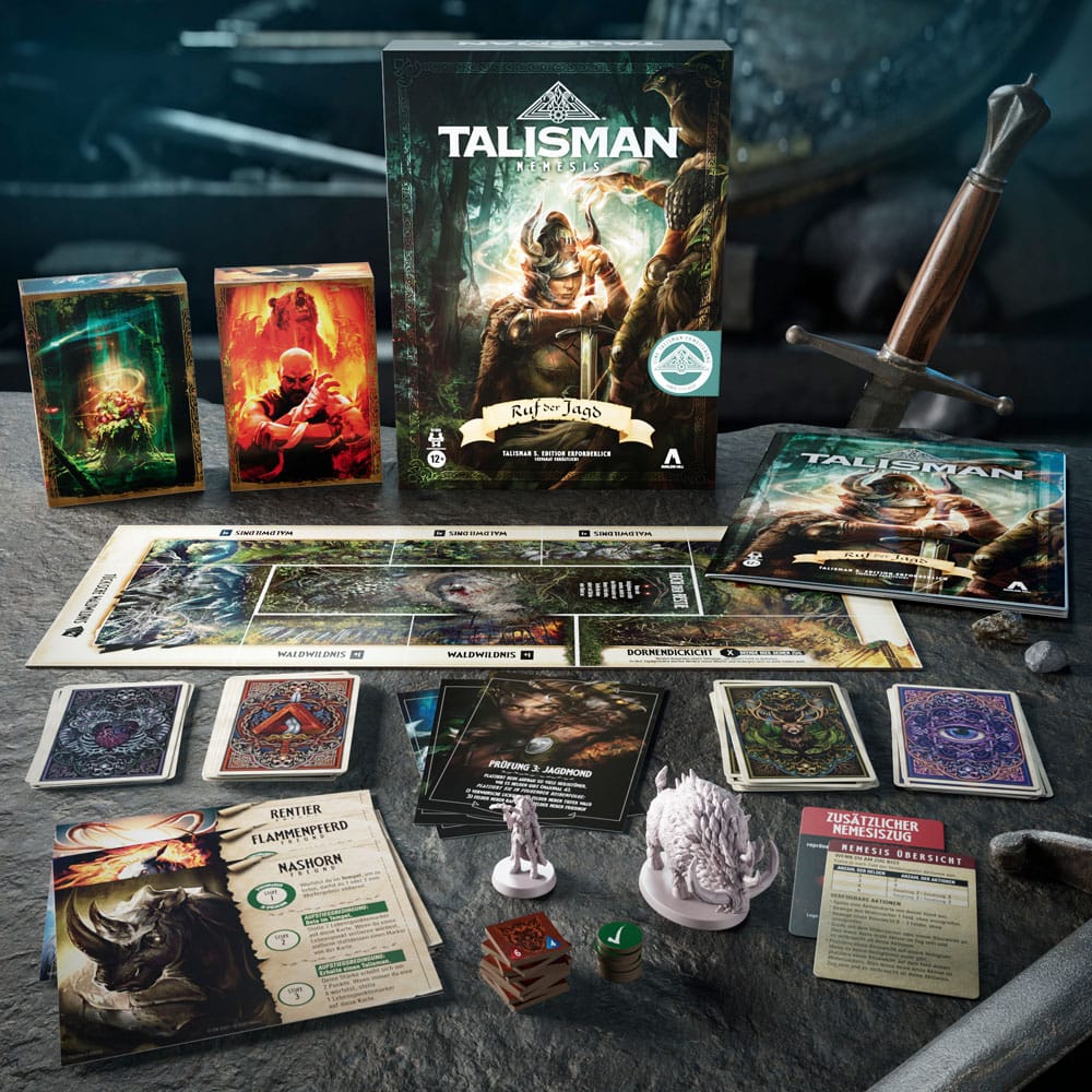 Talisman: Nemesis Brettspiel-Erweiterung Ruf der Jagd *Deutsche Version* - Smalltinytoystore
