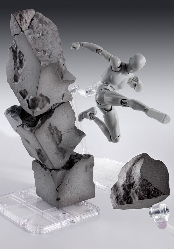 Tamashii Effect Actionfiguren-Zubehör Concrete Crash for S.H.Figuarts - Smalltinytoystore