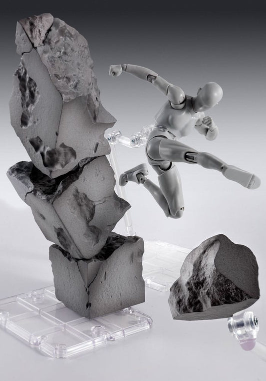 Tamashii Effect Actionfiguren-Zubehör Concrete Crash for S.H.Figuarts - Smalltinytoystore