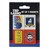 Ted Lasso Magneten 4er-Set - Smalltinytoystore