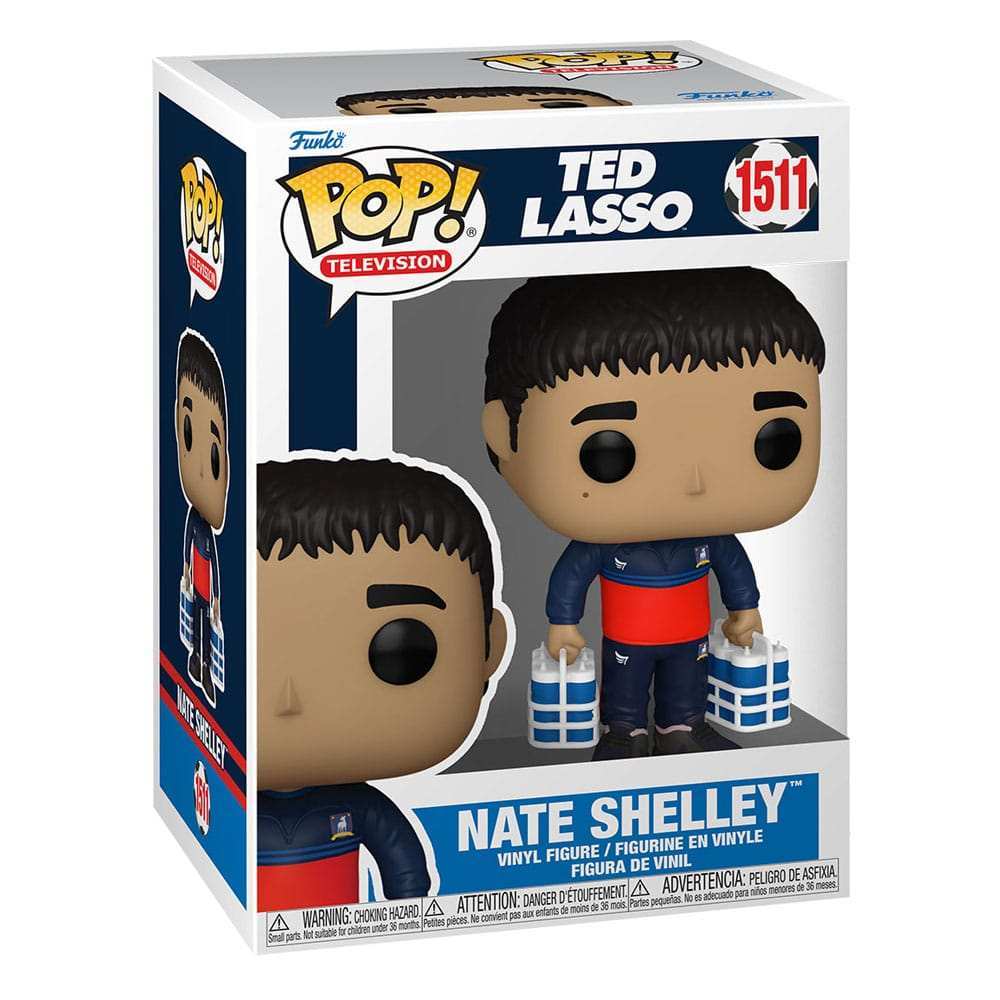 Ted Lasso POP! TV Vinyl Figur Nate w/water 9 cm - Smalltinytoystore