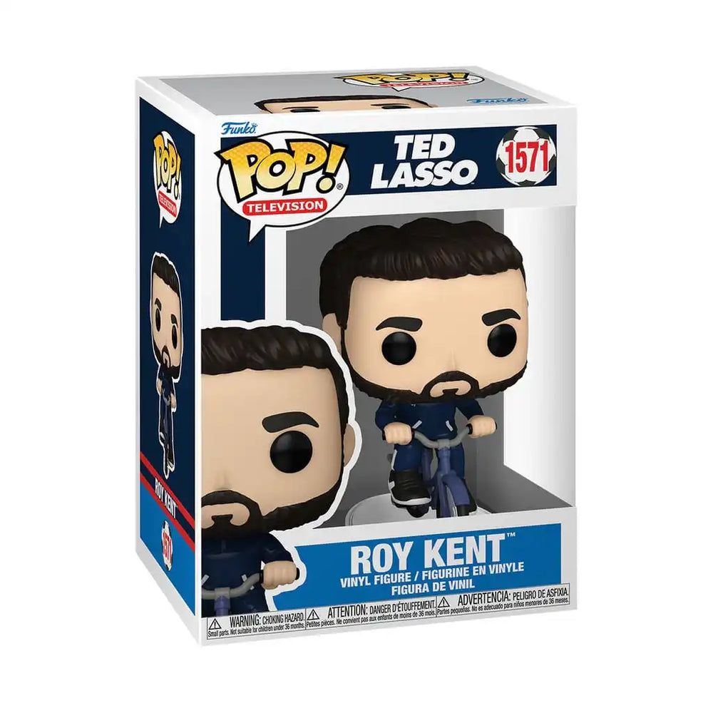 Ted Lasso POP! TV Vinyl Figur Roy Kent on Bike 9 cm - Smalltinytoystore