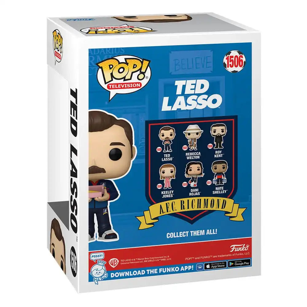 Ted Lasso POP! TV Vinyl Figur Ted w/biscuits 9 cm - Smalltinytoystore