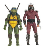 Teenage Mutant Ninja Turtles (1990 Movie) Actionfigur Roof Top Battle Shredder vs Leo 18 cm - Smalltinytoystore