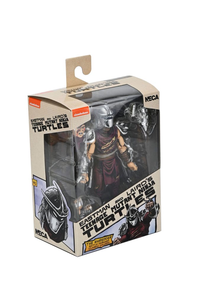 Teenage Mutant Ninja Turtles Actionfigur Battle Damaged Shredder 18 cm - Smalltinytoystore