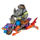 Teenage Mutant Ninja Turtles Actionfigur Chopper mit Rocksteady - Smalltinytoystore