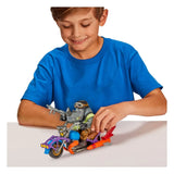 Teenage Mutant Ninja Turtles Actionfigur Chopper mit Rocksteady - Smalltinytoystore