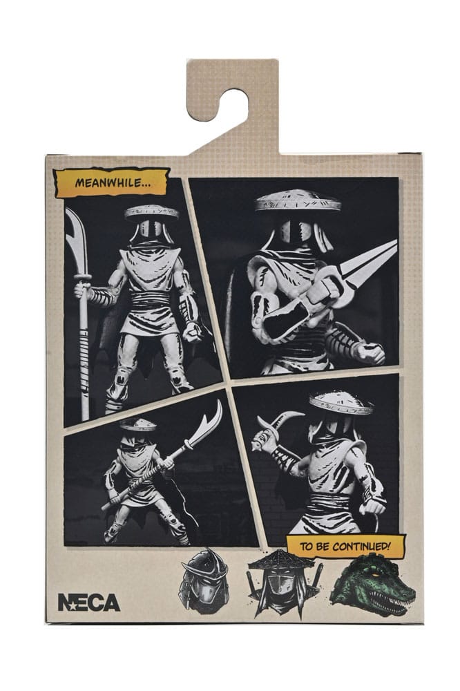 Teenage Mutant Ninja Turtles Actionfigur Elite Foot Ninja Guard Black & White 18 cm - Smalltinytoystore