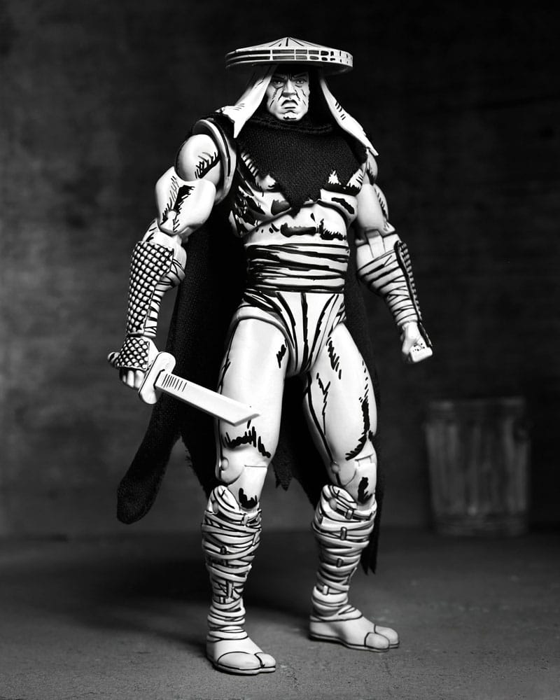 Teenage Mutant Ninja Turtles Actionfigur Foot Assassin Black and White 18 cm - Smalltinytoystore
