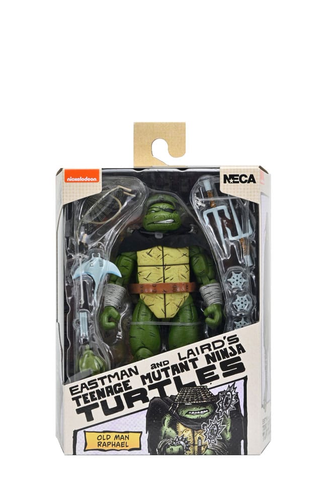 Teenage Mutant Ninja Turtles Actionfigur Old Man Raphael 18 cm - Smalltinytoystore