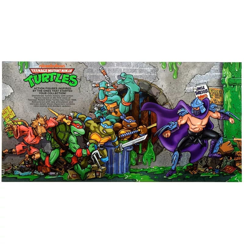 Teenage Mutant Ninja Turtles Actionfiguren 1988 Remastered heo EU Exclusive (6) - Smalltinytoystore