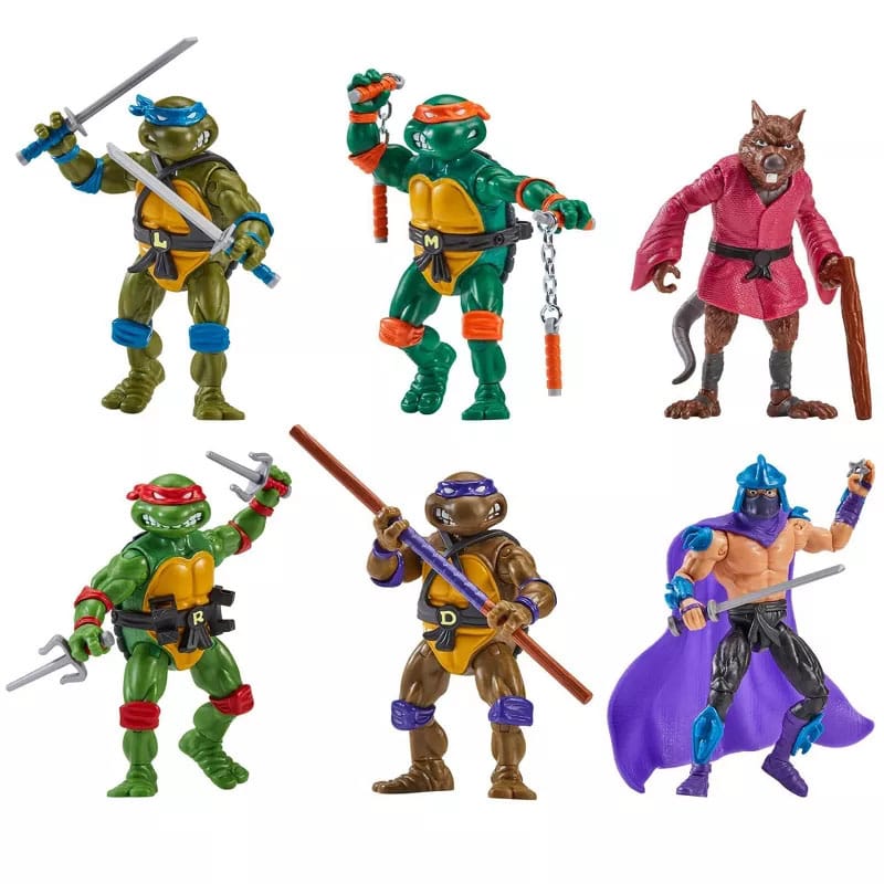 Teenage Mutant Ninja Turtles Actionfiguren 1988 Remastered heo EU Exclusive (6) - Smalltinytoystore