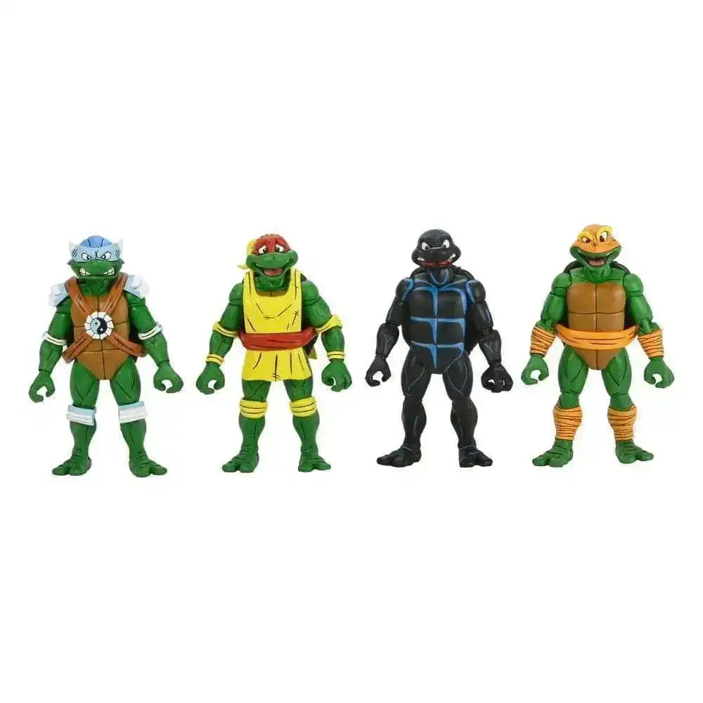 Teenage Mutant Ninja Turtles (Archie Comics) 4er-Pack Stump Wrestling Turtles 18 cm - Smalltinytoystore