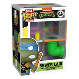 Teenage Mutant Ninja Turtles Bitty POP! Bitty Box Display mit 2 Vinyl Figuren Sewer Lair - Smalltinytoystore