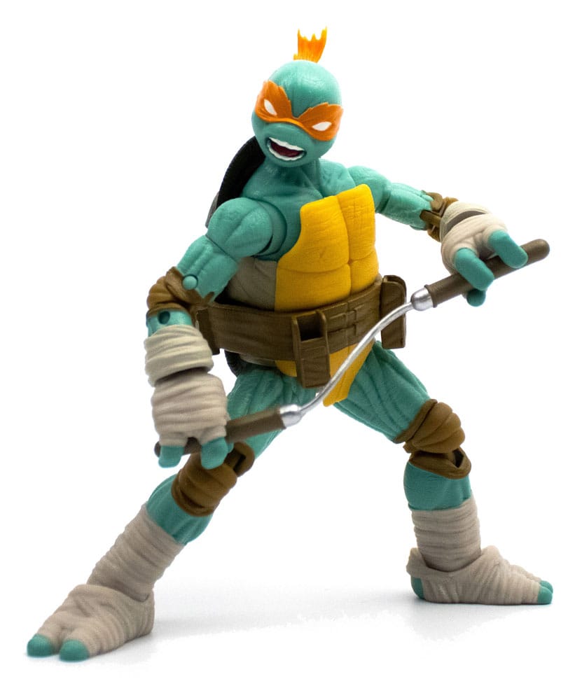 Teenage Mutant Ninja Turtles BST AXN Actionfigur Michelangelo (IDW Comics) 13 cm - Smalltinytoystore