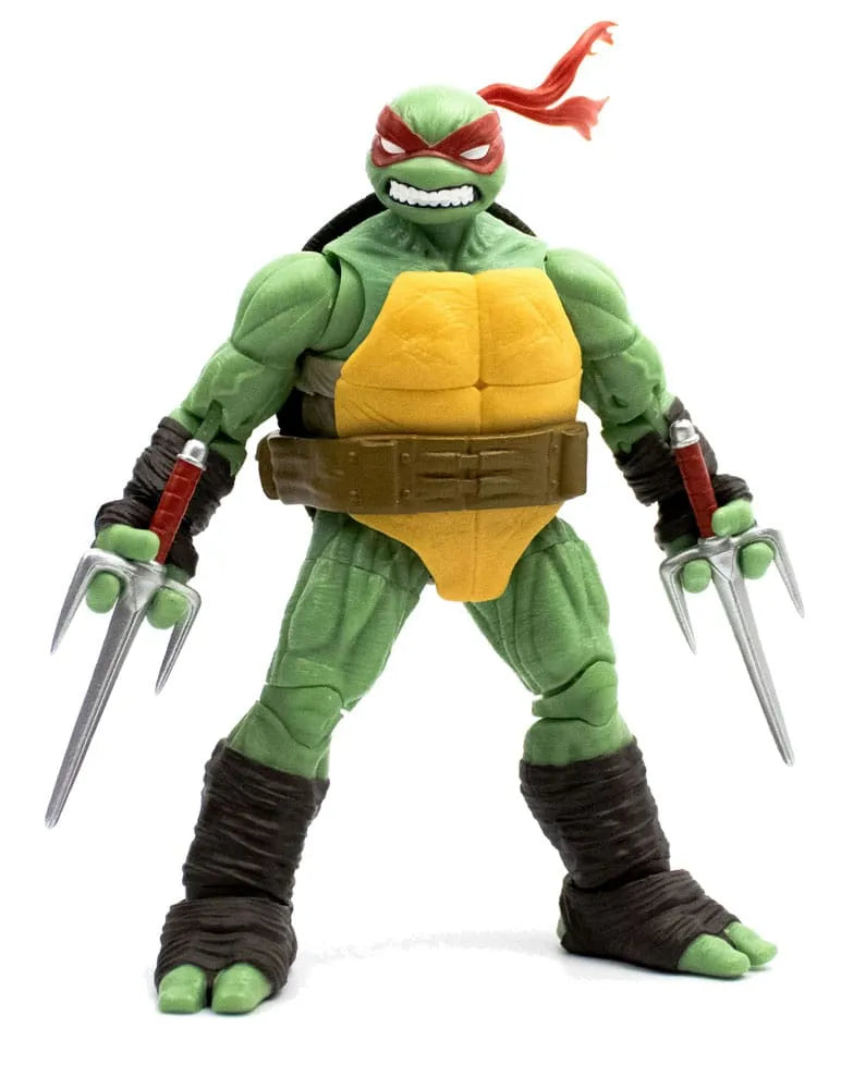 Teenage Mutant Ninja Turtles BST AXN Actionfigur Raphael (IDW Comics) 13 cm - Smalltinytoystore