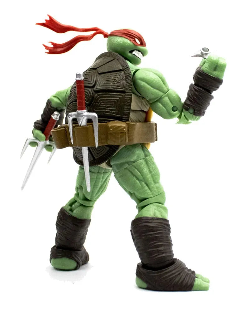 Teenage Mutant Ninja Turtles BST AXN Actionfigur Raphael (IDW Comics) 13 cm - Smalltinytoystore