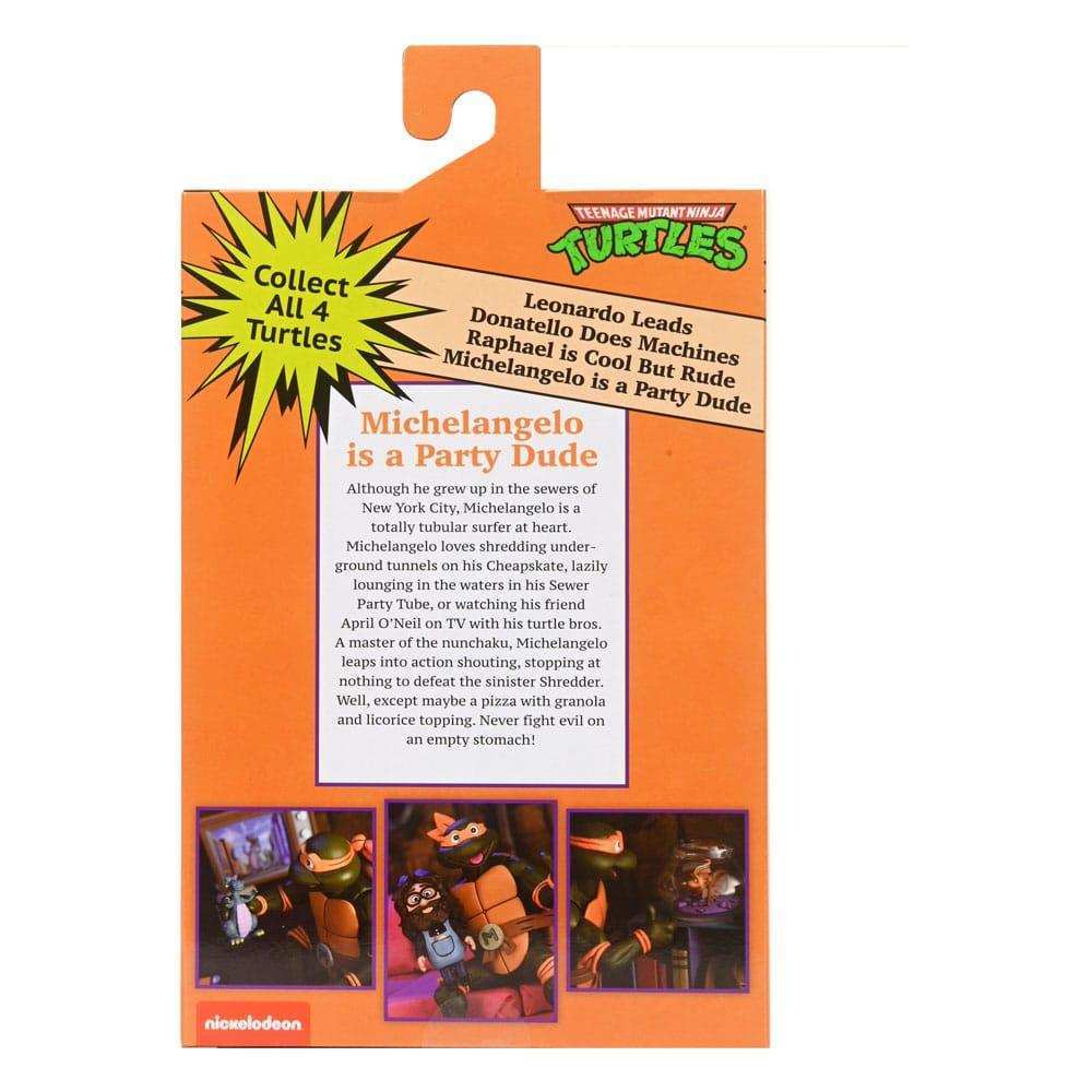 Teenage Mutant Ninja Turtles (Cartoon) Actionfigur Ultimate Michelangelo VHS 18 cm - Smalltinytoystore
