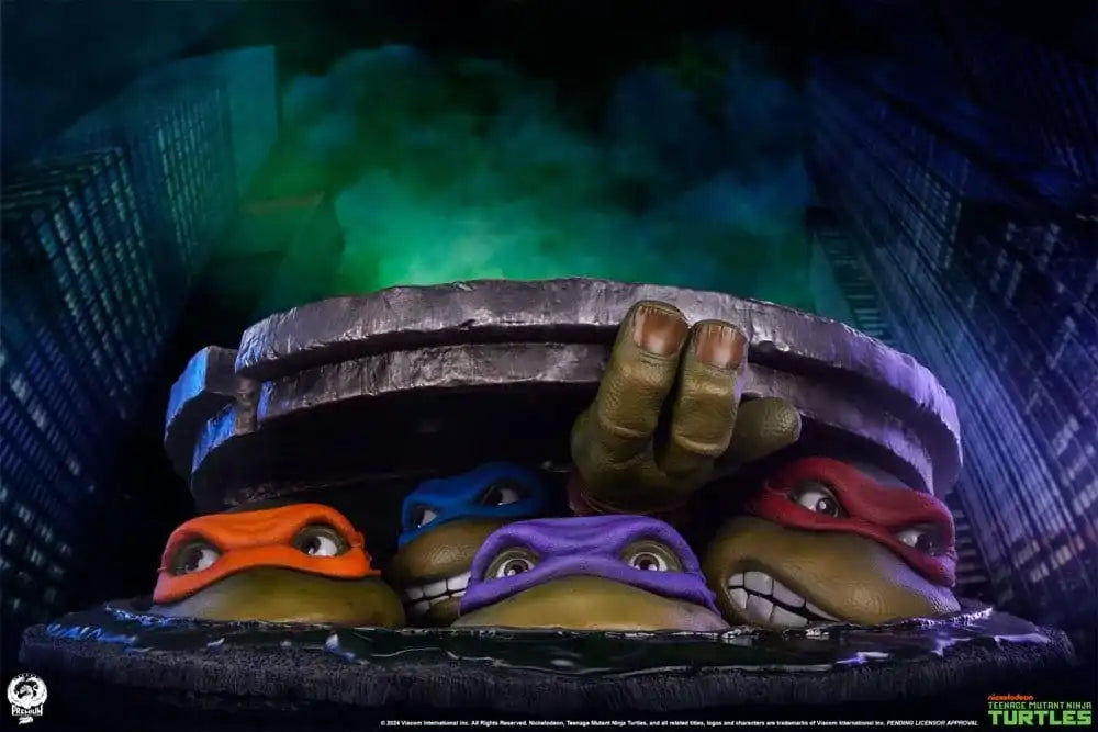 Teenage Mutant Ninja Turtles Diorama Statue 1/1 Underground 41 cm - Smalltinytoystore