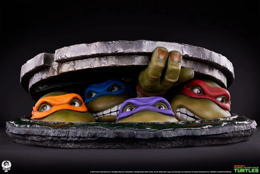 Teenage Mutant Ninja Turtles Diorama Statue 1/1 Underground 41 cm - Smalltinytoystore