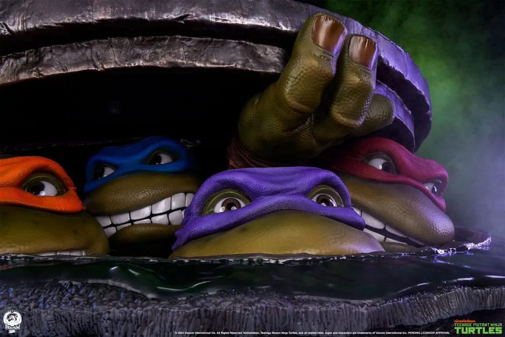 Teenage Mutant Ninja Turtles Diorama Statue 1/1 Underground 41 cm - Smalltinytoystore