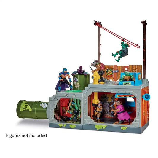 Teenage Mutant Ninja Turtles Gebäude Secret Sewer Lid Playset Mutant Module heo EU Exclusive 30 cm - Smalltinytoystore