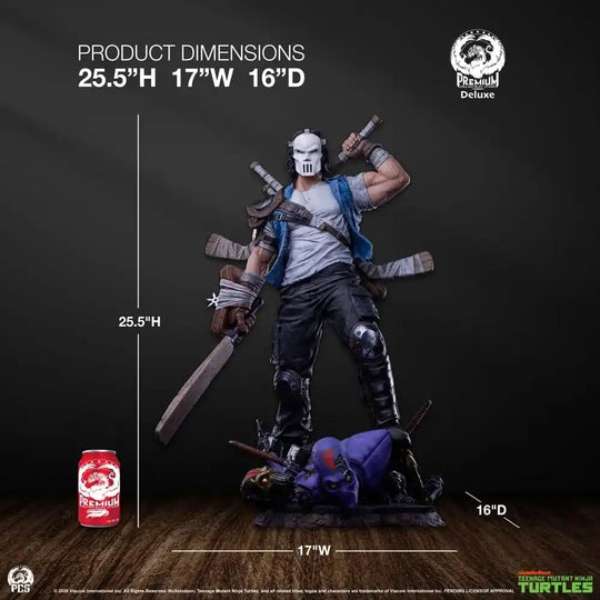 Teenage Mutant Ninja Turtles Legends Statue 1/3 Casey Jones Deluxe Edition 65 cm - Smalltinytoystore