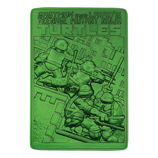 Teenage Mutant Ninja Turtles Metallbarren 40th Anniversary Green Limited Edition - Smalltinytoystore