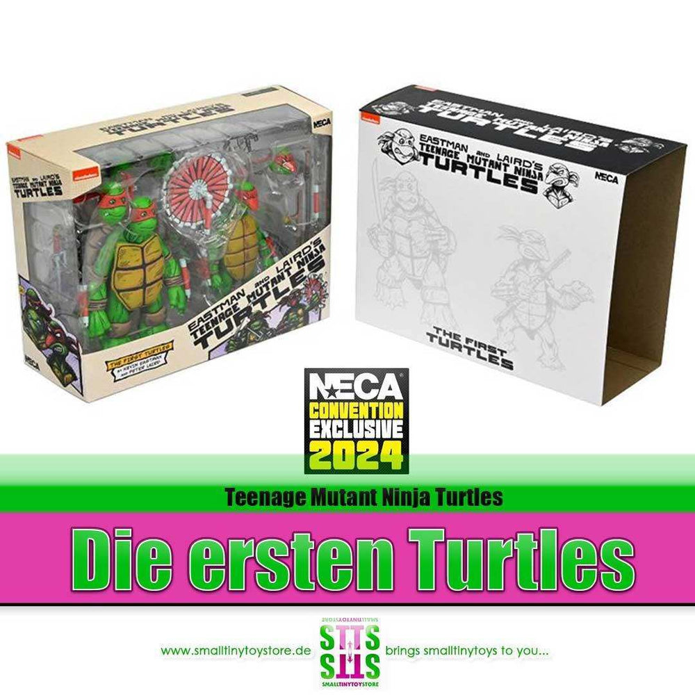 TEENAGE MUTANT NINJA TURTLES (MIRAGE COMICS) - DIE ERSTE TURTLES 40TH ANNIVERSARY 2ER-PACK (2024 CON EXCLUSIVE) - Smalltinytoystore