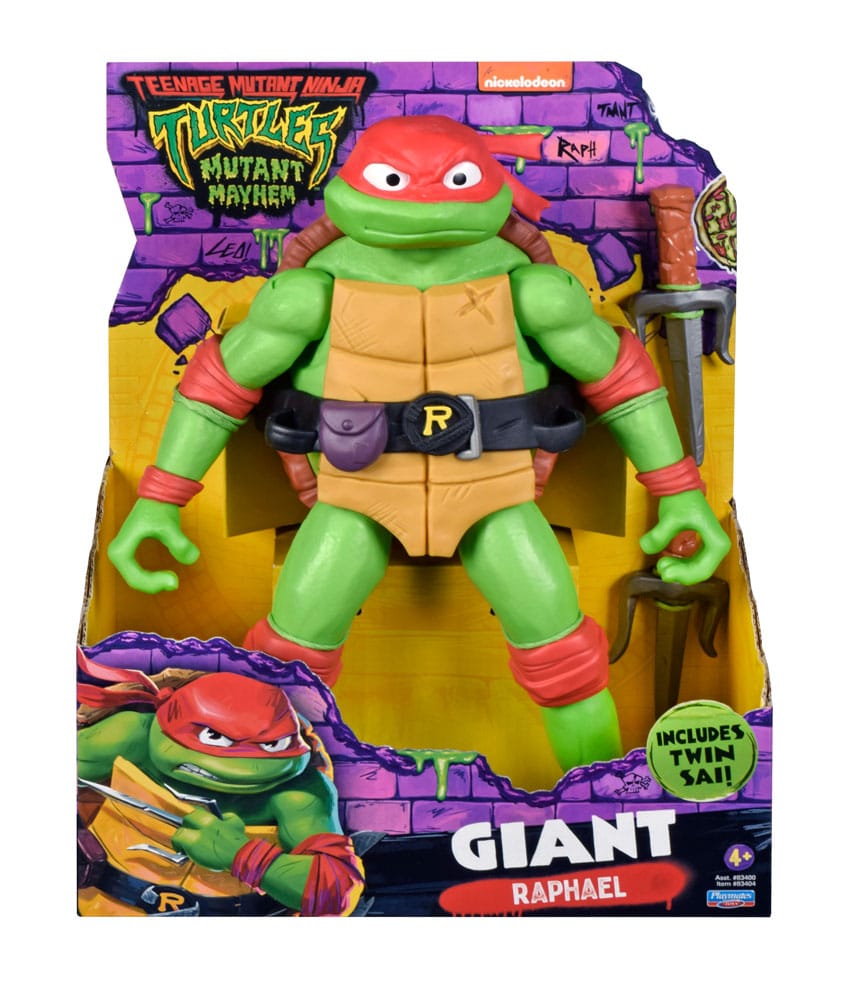 Teenage Mutant Ninja Turtles: Mutant Mayhem Action Figur Giant Raphael 30 cm - Smalltinytoystore