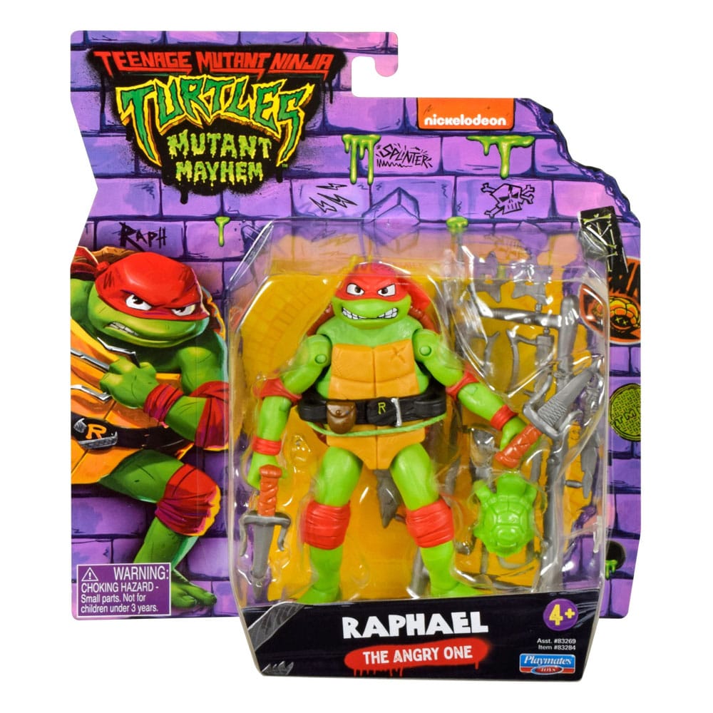 Teenage Mutant Ninja Turtles: Mutant Mayhem Actionfigur Raphael 10 cm - Smalltinytoystore