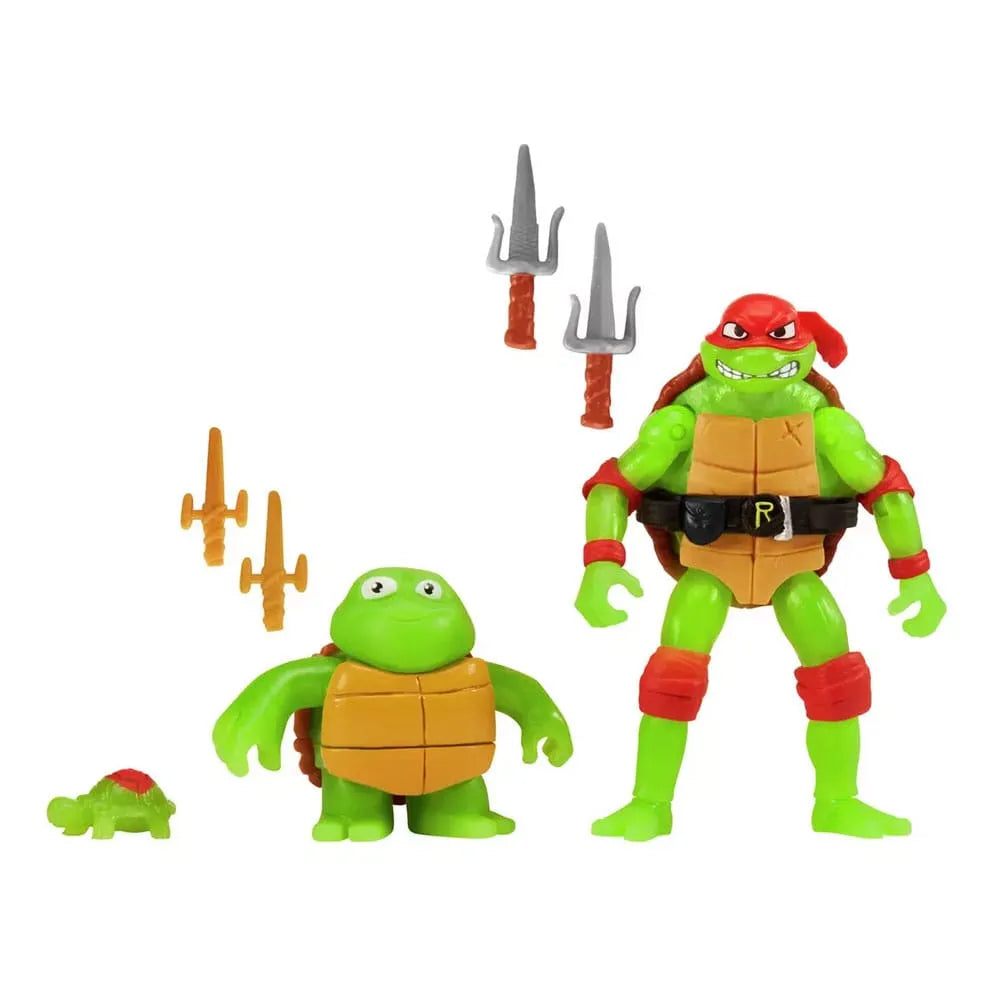 Teenage Mutant Ninja Turtles: Mutant Mayhem Actionfiguren 3er-Pack Raphael Evolution 10 cm - Smalltinytoystore