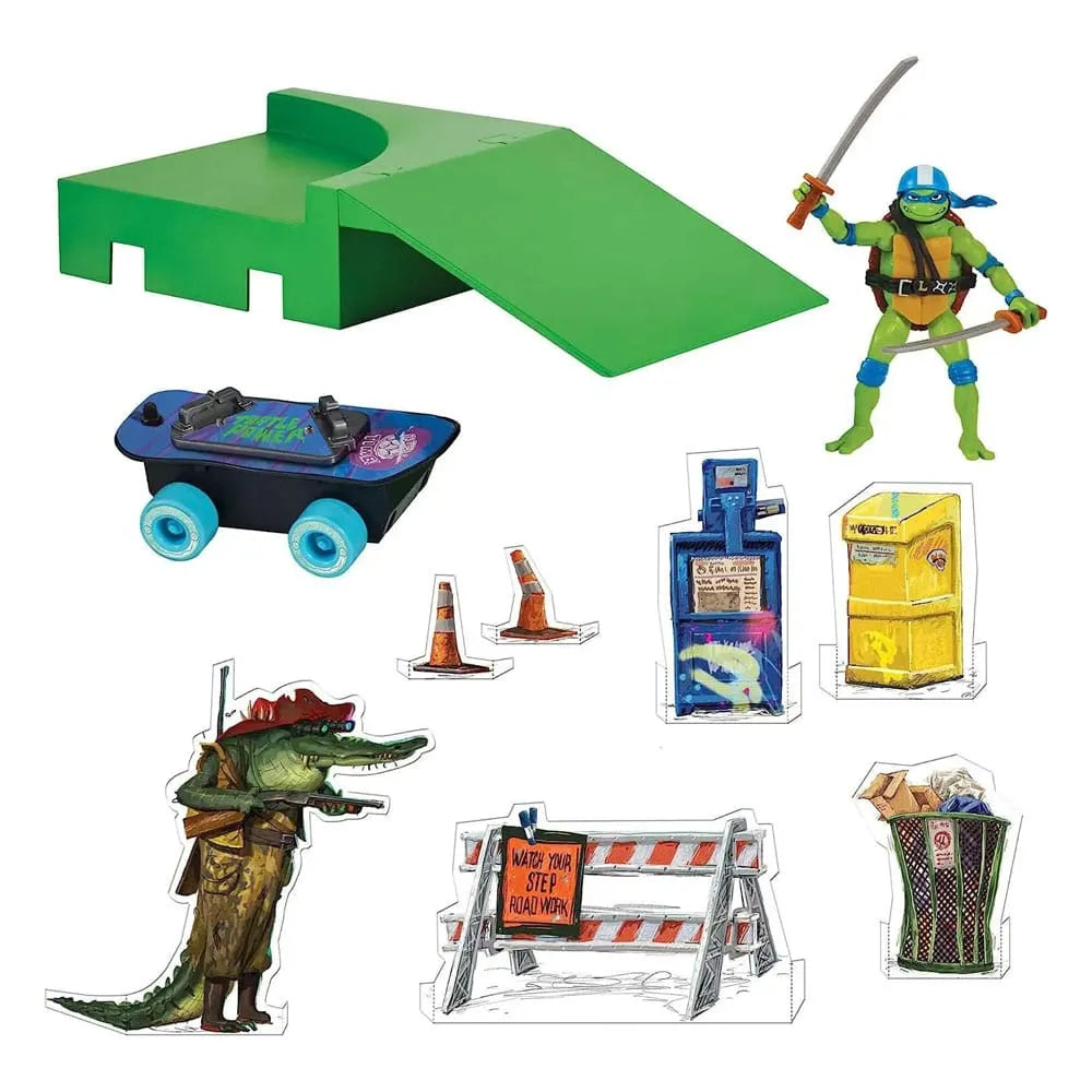 Teenage Mutant Ninja Turtles: Mutant Mayhem Build N' Shred Skatepark Sortiment (8) - Smalltinytoystore
