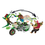 Teenage Mutant Ninja Turtles: Mutant Mayhem Fahrzeuge mit Figuren 30 cm Sortiment (4) - Smalltinytoystore